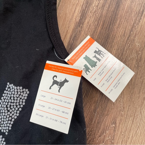 NWT Halloween Dog Sweater “Boo” XXL Black and white - Picture 4 of 4